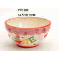 Hand Painted Ceramic Bowl for Valentine′s Day